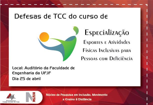 Leia mais sobre o artigo Apresentação dos trabalhos de conclusão de curso da Especialização