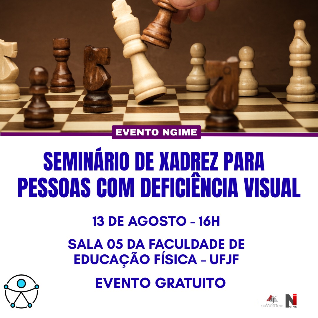Leia mais sobre o artigo Seminário discute a prática do xadrez como ferramenta de socialização e inclusão para pessoas com deficiência