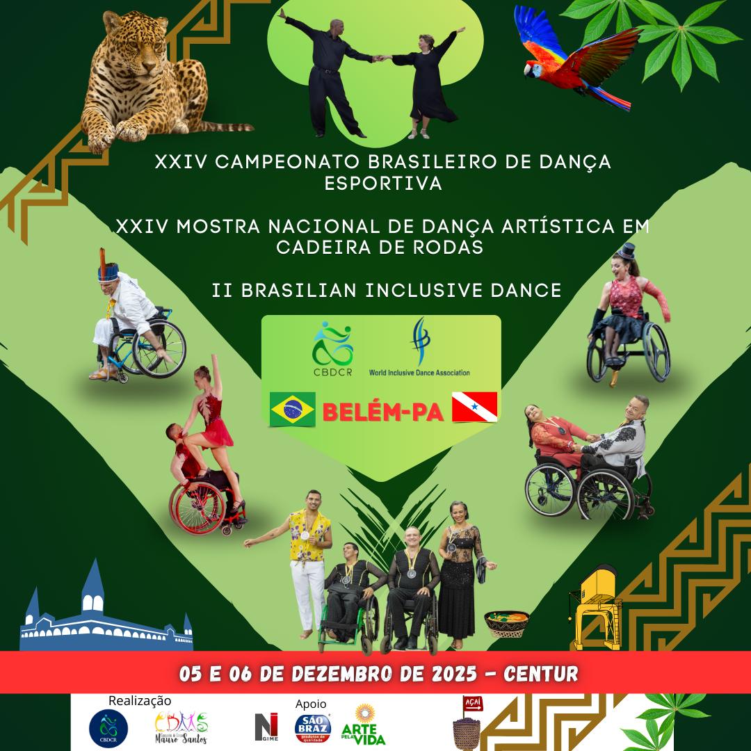Leia mais sobre o artigo XXIV CAMPEONATO BRASILEIRO DE DANÇA ESPORTIVA EM CADEIRA DE RODAS ACONTECE EM BELÉM