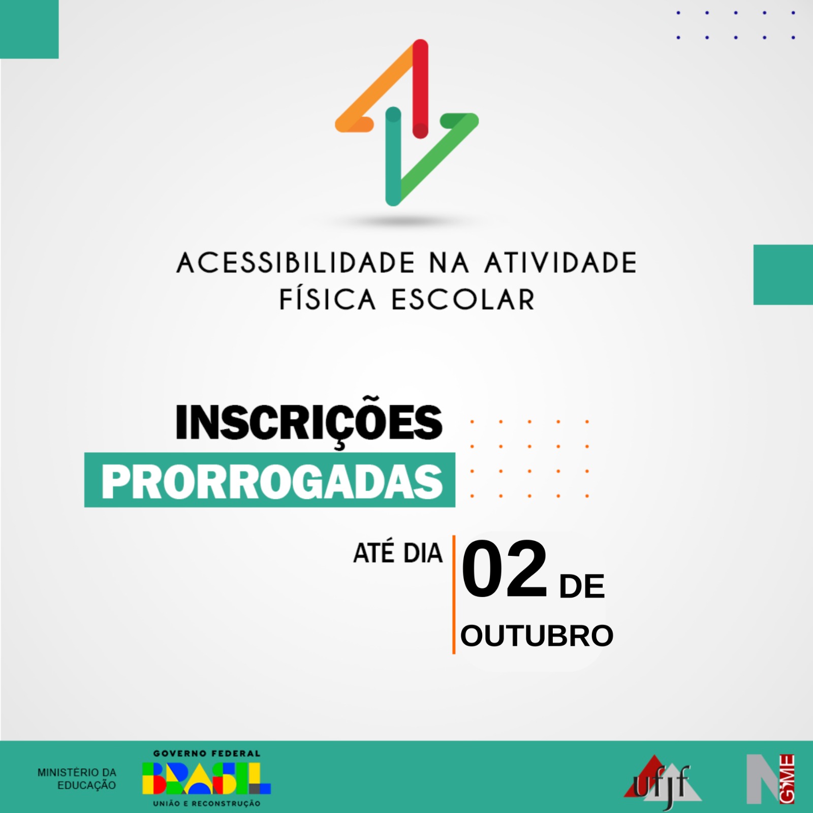 Leia mais sobre o artigo Acessibilidade na Atividade Física Escolar – Inscrições Prorrogadas