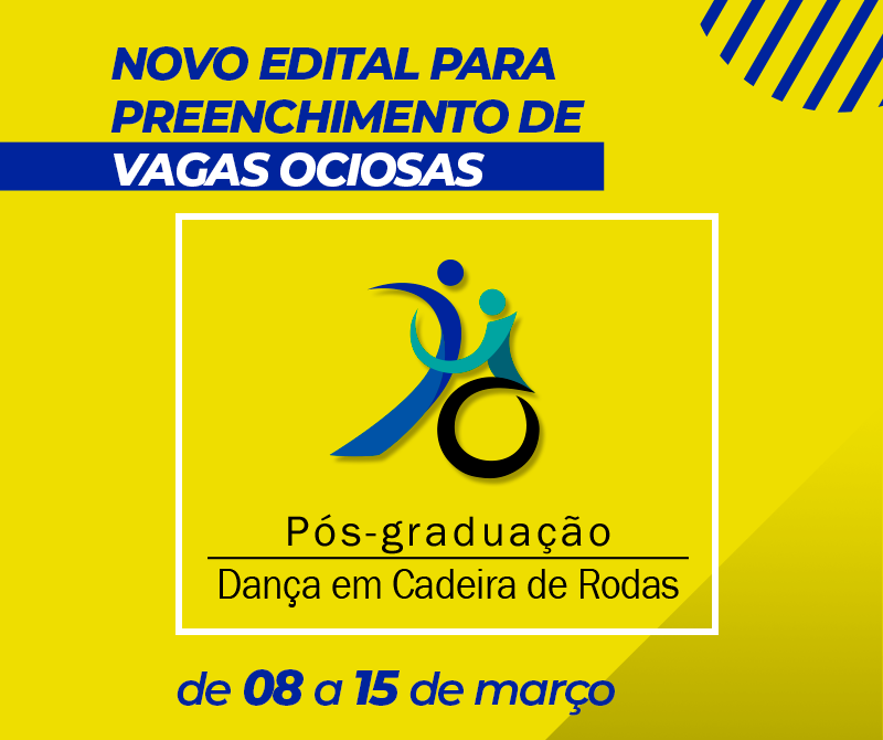 Leia mais sobre o artigo Nova oportunidade de pós-graduação em Dança em Cadeira de Rodas