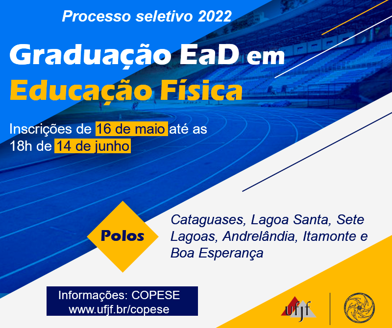 Leia mais sobre o artigo ATENÇÃO: As inscrições vão até o dia 14 de junho