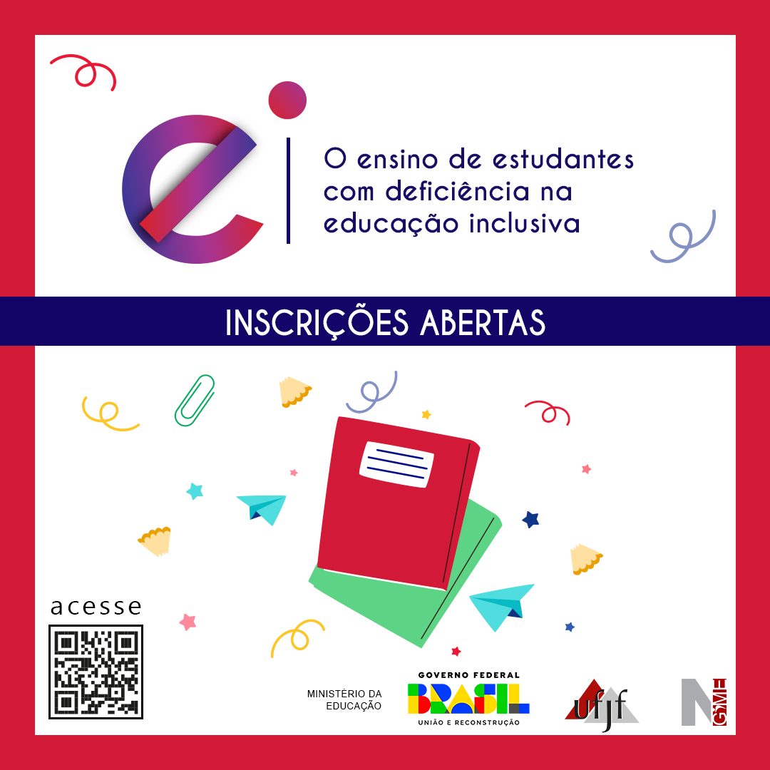 Leia mais sobre o artigo Curso de Aperfeiçoamento O Ensino de Estudantes com Deficiência na Educação Inclusiva abre inscrições