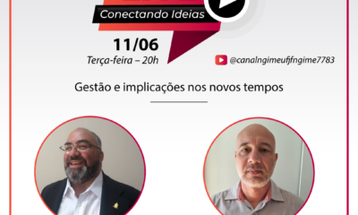 Live com o tema Gestão e implicações nos novos tempos