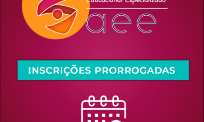 Inscrições podem ser feitas até o dia 17 de setembro – Acesse a aba “Editais” na barra superior