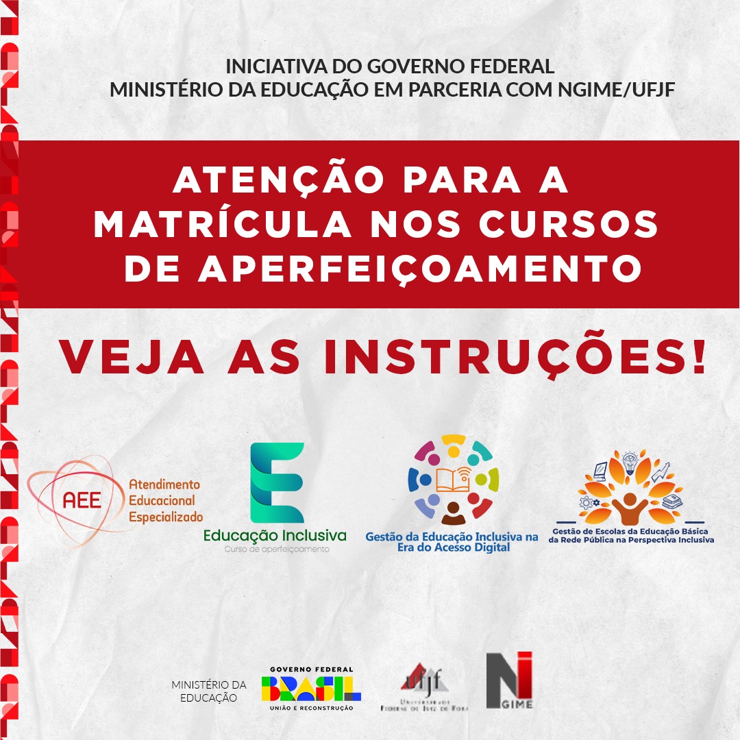 Leia mais sobre o artigo MATRÍCULA DO APF – inscritos com a situação no SIGA X “aguardando matrícula” já devem fazer a solicitação – Veja como aqui!