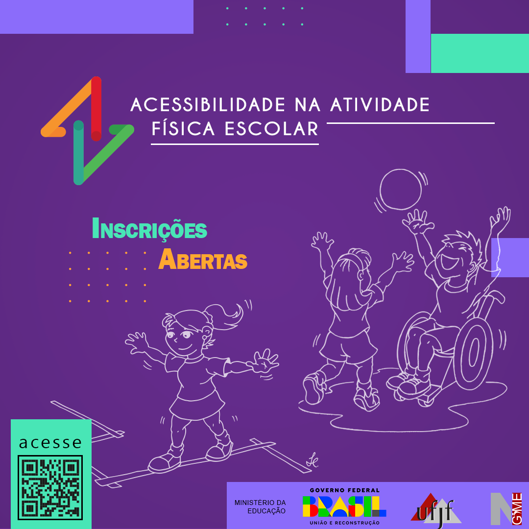 Leia mais sobre o artigo Seleção de alunos aberta para o Curso de Aperfeiçoamento em Acessibilidade na Atividade Física Escolar
