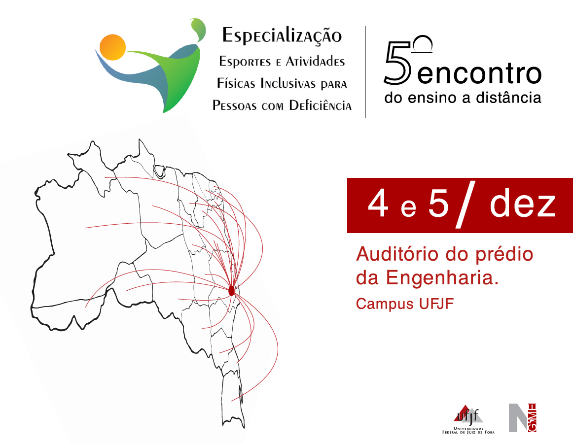Leia mais sobre o artigo Vem aí o 5º Encontro EaD da Especialização em Esportes e Atividades Físicas Inclusivas para Pessoas com Deficiência