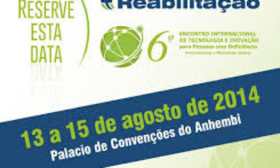 Coordenadora do NGime visita Feira Internacional de Reabilitação